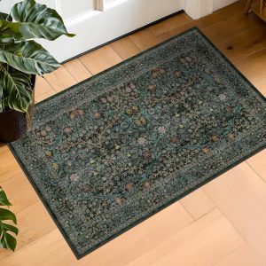 Vintage Botanical Entryway Rug