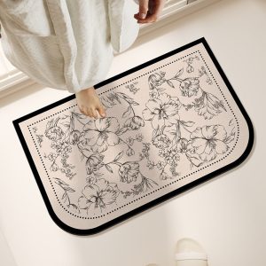 Diatom Mud Bathroom Floor Mat
